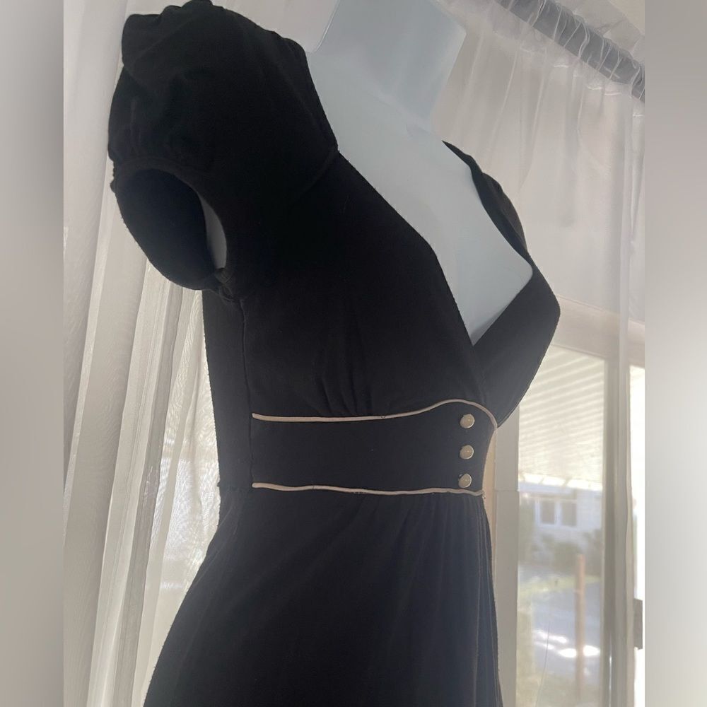 Sidecca 50’s Style Dress with Keyhole Back Pinup Rockabilly Women’s Small - Picture 4 of 5